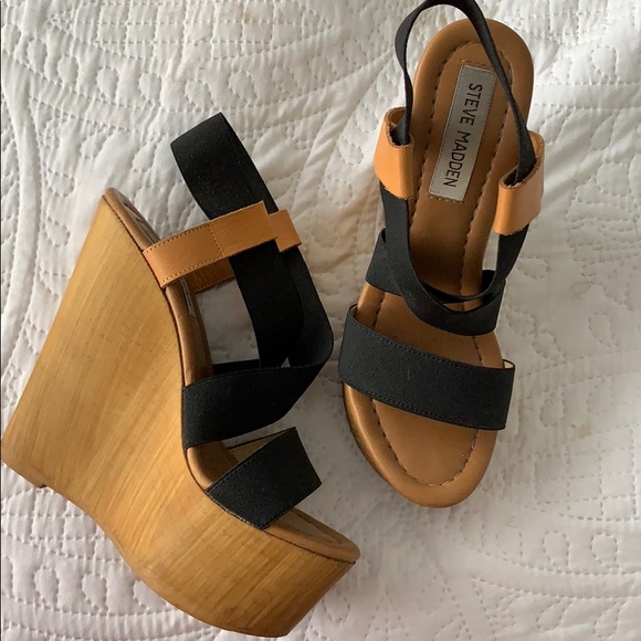 Steve Madden Gandy Wedge size 7 - Picture 2 of 2